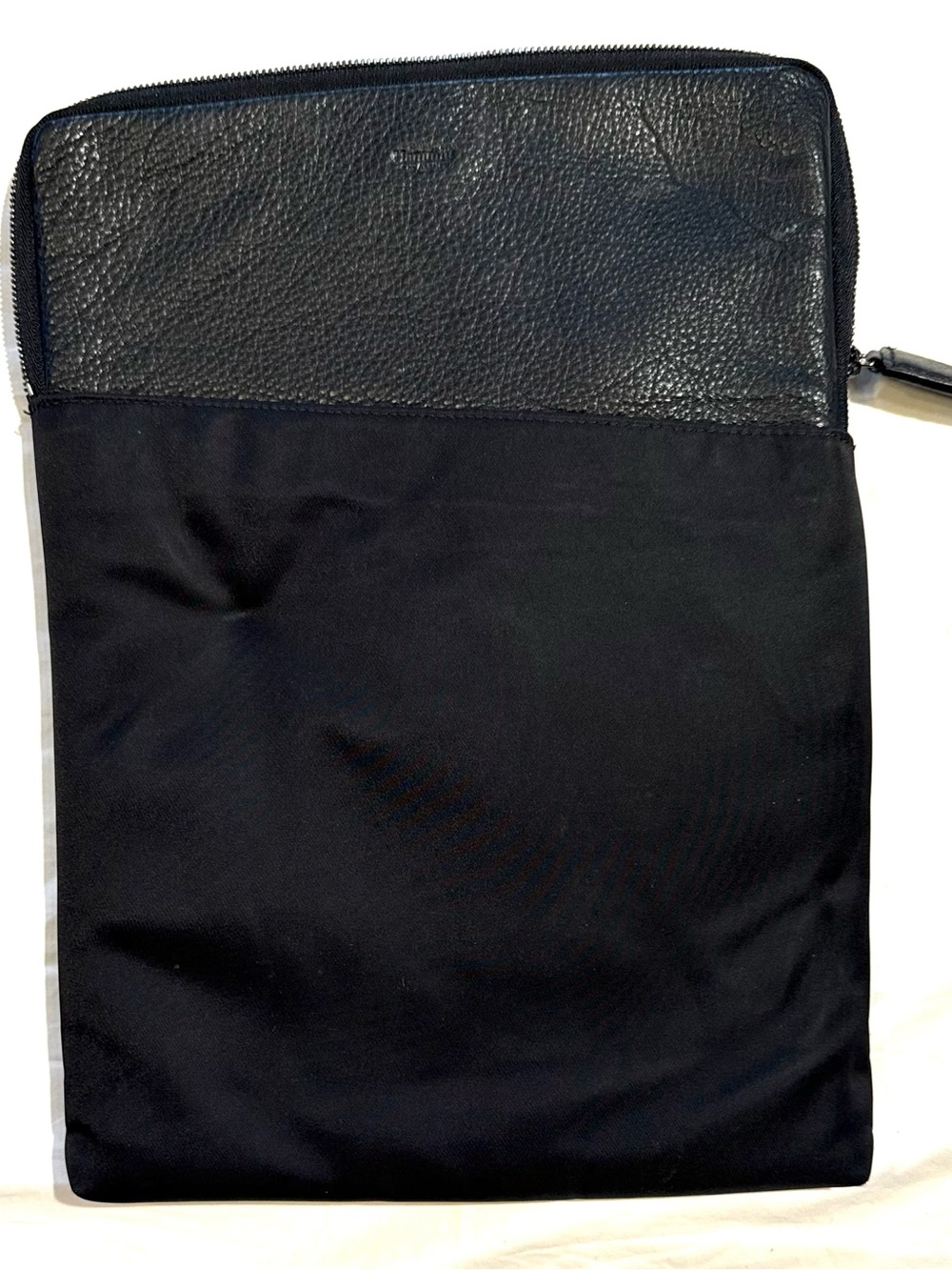 HAMMITT Leather and Nylon Zipped Tablet Case